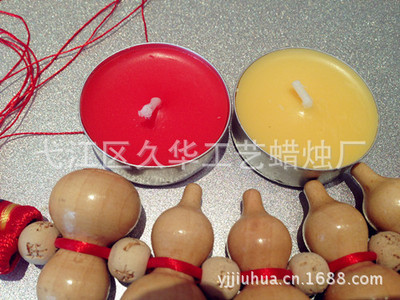 【廠家直供3-4小時PVC筒裝28粒酥油蠟燭各式酥油蠟】價格,廠家,圖片,蠟燭,弋江區(qū)久華工藝蠟燭廠-
